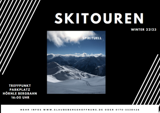 Flyer Skitouren Spirituell