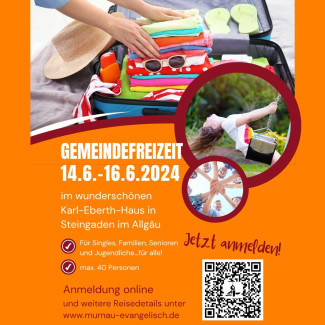 Werbung Gemeindefreizeit 2024