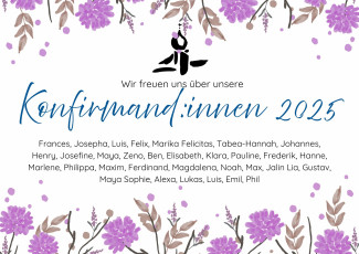 Konfirmand:innen 2025