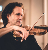 Peter Clemente an der Violine