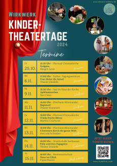 Eine Liste der Theaterstücke, die bei den Wirkwerk-Theatertagen 2024 gezeigt werden.